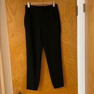 LOFT Black Ankle Cropped Pants